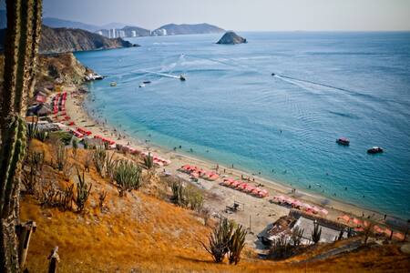 Playa Blanca, Santa Marta, Colombia. Foto: Colombia Travel