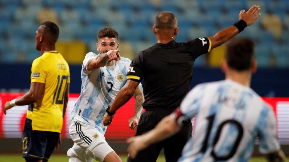 Rodrigo De Paul, Selección Argentina. Foto: NA.