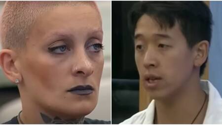 Furia y Martín Ku. Fotos: captura Telefe.