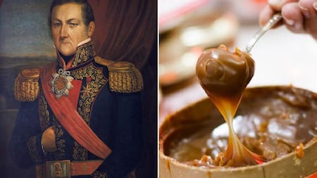 Rosas, ¿inventó el dulce de leche?