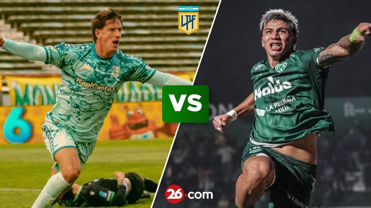 Aldosivi vs Sarmiento por el Torneo Clausura 2026.