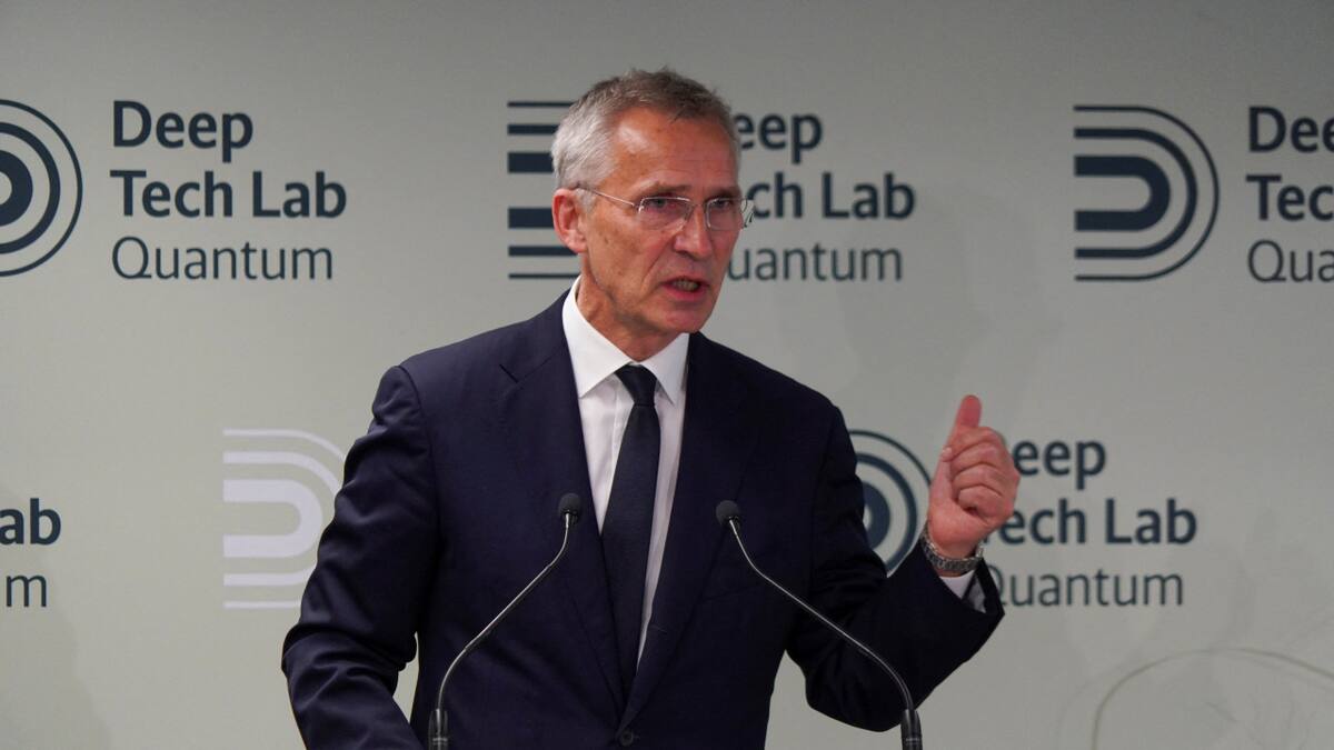 Jens Stoltenberg, secretario general de la OTAN. Foto: REUTERS.
