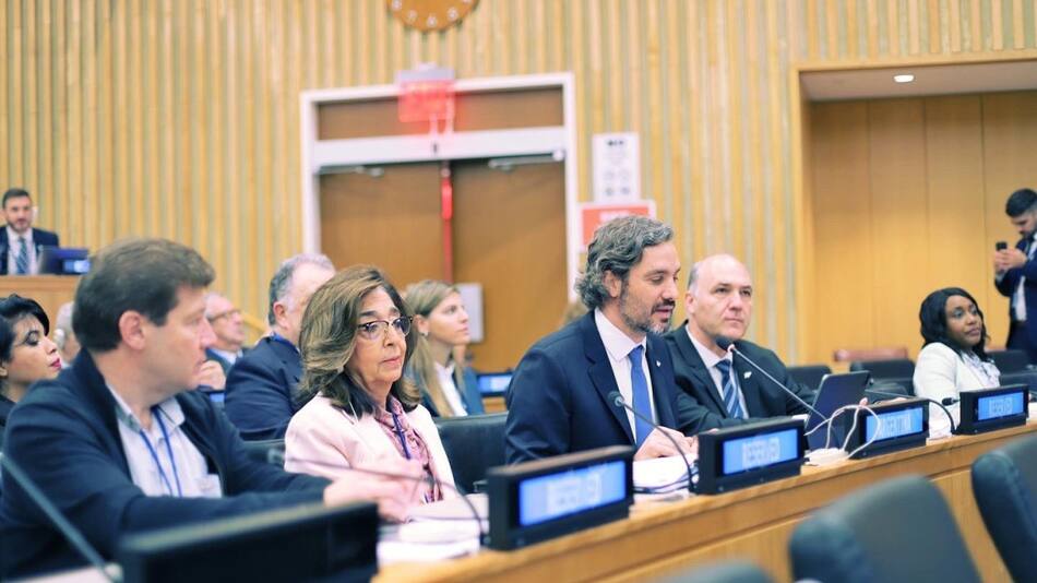 Argentina renueva ante ONU su oferta al Reino Unido para dialogar sobre Malvinas. Foto:@chileonu