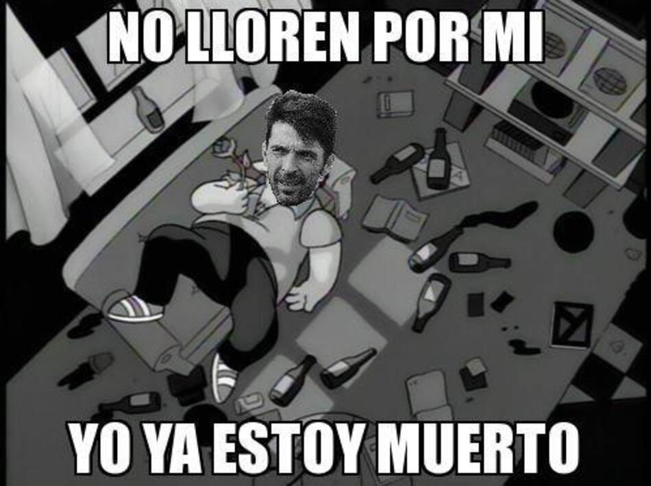 Memes - Italia fuera del Mundial