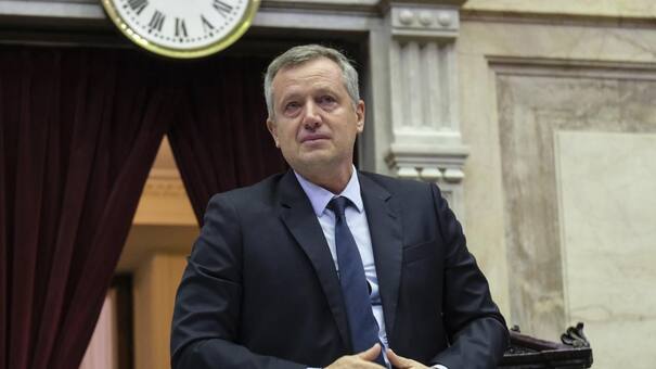 La emoción de Monzó en su última sesión como presidente de la Cámara de Diputados