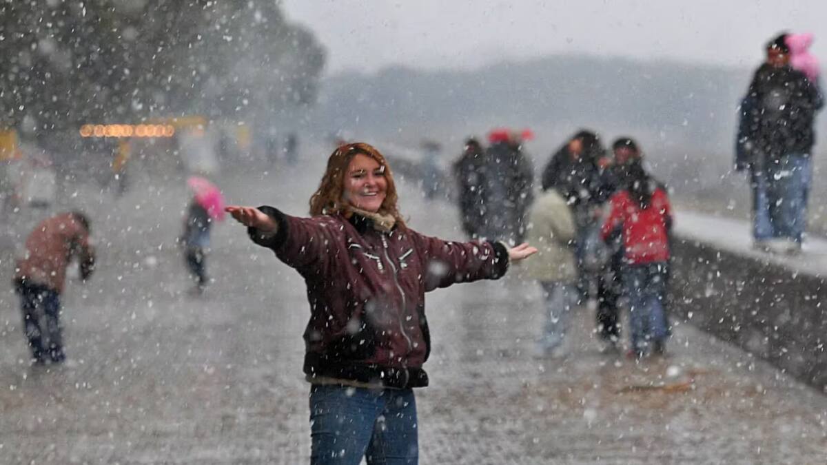 Nevada de 2007 en Buenos Aires. Foto: EFE