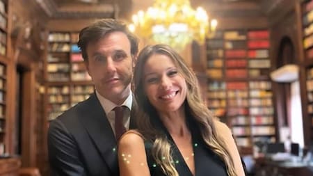 Carolina "Pampita" Ardohain y Roberto García Moritán. Foto: Instagram @pampitaoficial.