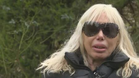 Gabriela Trenchi, conmocionada por la muerte de Silvina Luna. Foto: NA.