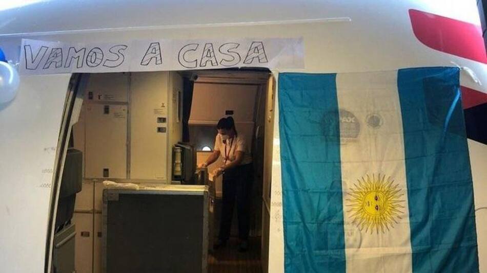 Vuelo Miami, repatriados, coronavirus