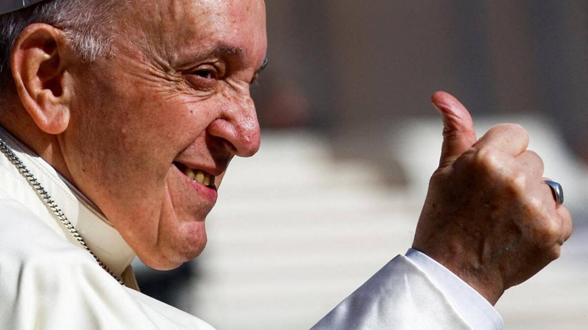Papa Francisco. Foto: Reuters.