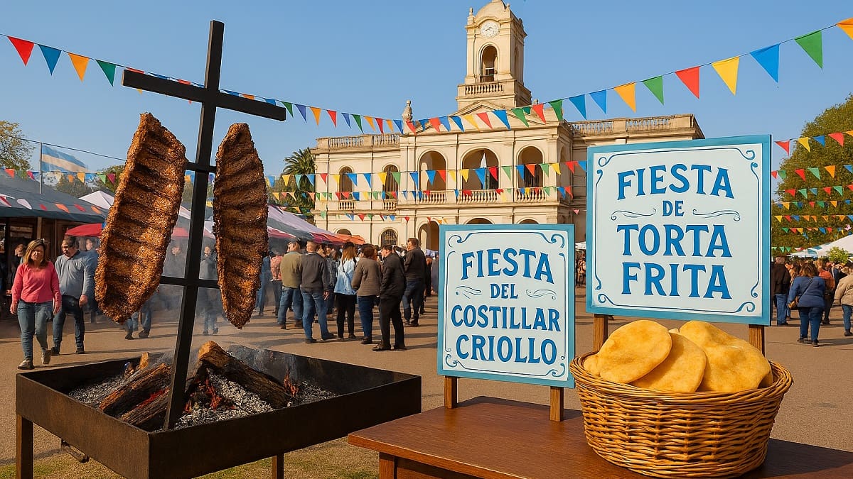 La Fiesta del Costillar Criollo y la Torta Frita se celebrarán durante el fin de semana largo del Día del Trabajador.