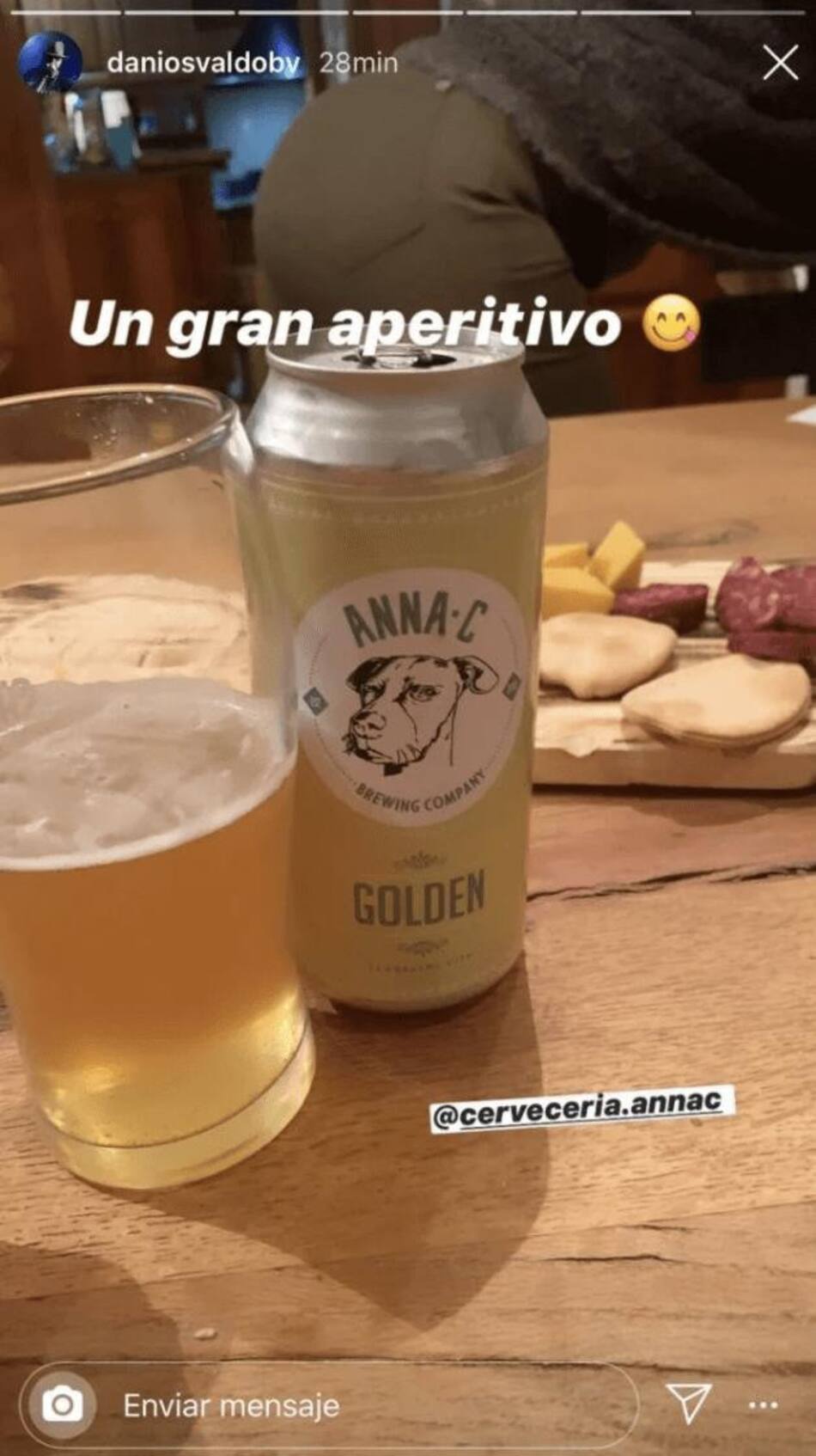 Daniel Osvaldo y Jimena Barón, Instagram