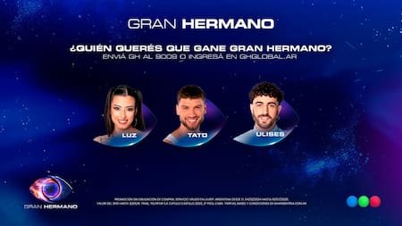 Los cuatro finalistas de Gran Hermano 2025. Foto: Captura.