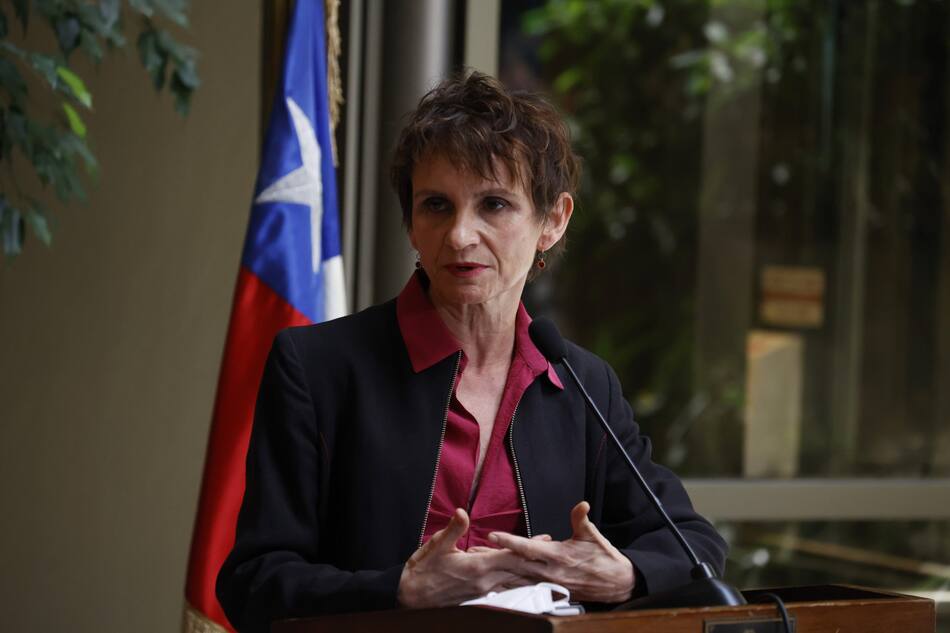 Carolina Tohá, ministra del Interior de Chile.