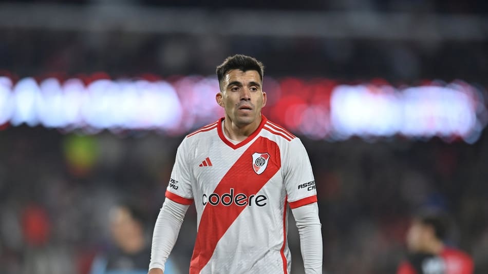 Marcos Acuña en River Plate. Foto: X @RiverPlate