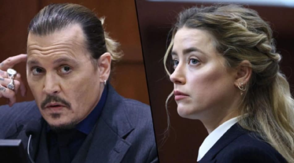 Johnny Depp vs. Amber Heard. Foto: NA.