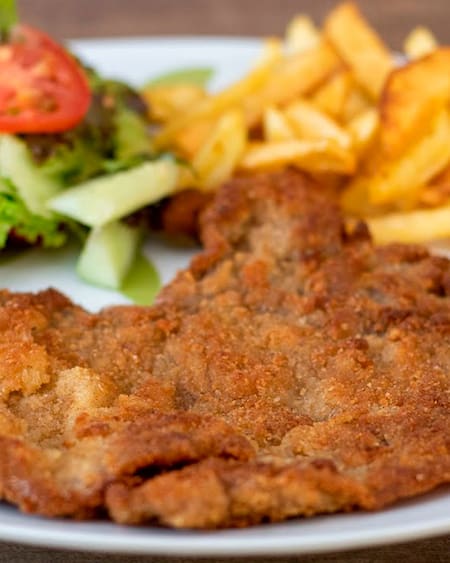 Milanesas, comida. Foto: Instagram @puertomilanesa