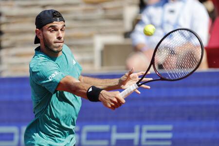 Francisco Cerúndolo en el ATP de Bastad.