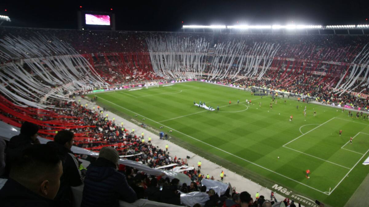 El estadio Monumental de River Plate. Foto: NA