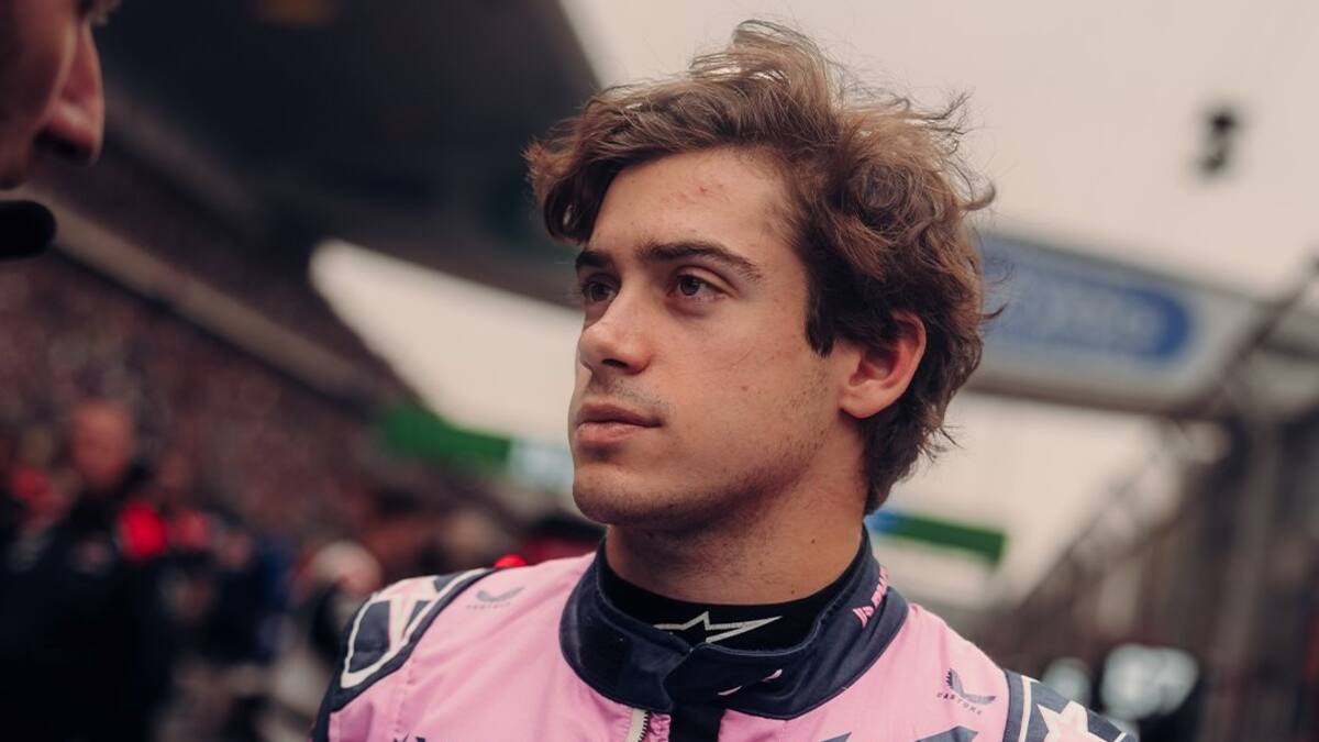 Franco Colapinto, piloto de la escudería Alpine de la Fórmula 1.