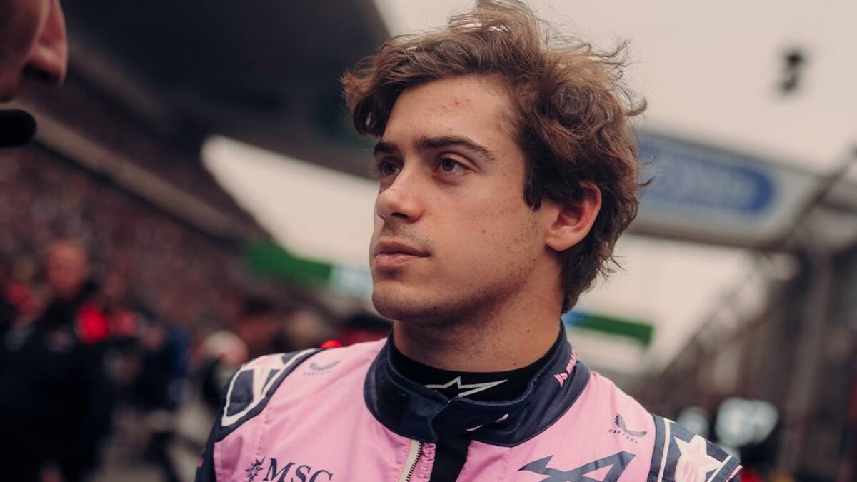 Franco Colapinto, piloto de la escudería Alpine de la Fórmula 1.