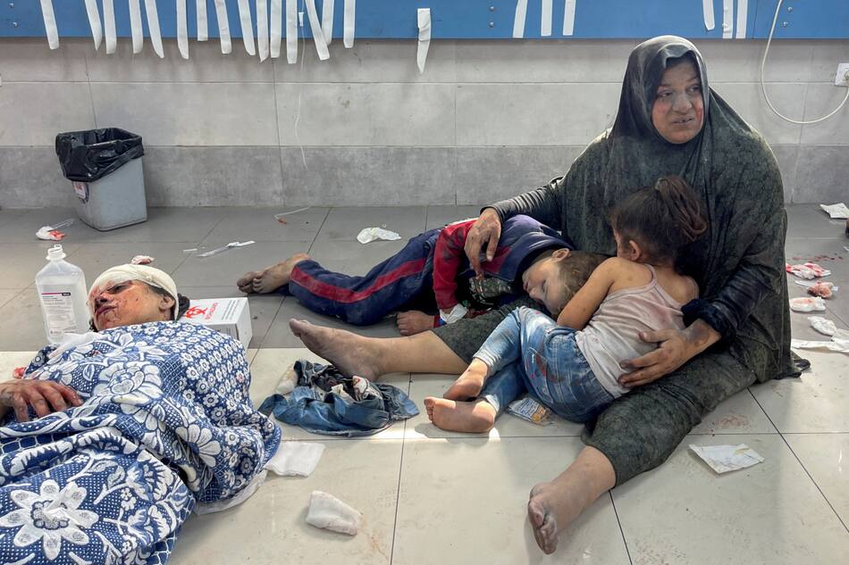 Daniel Hagari, acusó a Hamas de utilizar los hospitales de la Franja de Gaza, entre ellos Shifa. Foto: Reuters