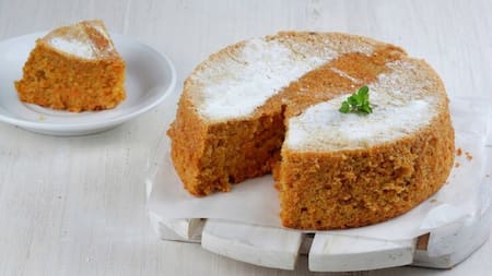 Bizcochuelo de naranja. Fuente: Freepik