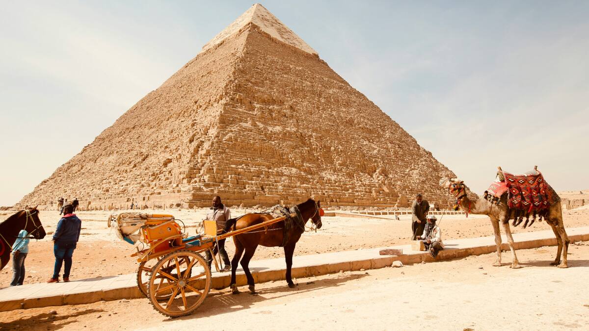 Pirámides de Egipto. Foto: Unsplash