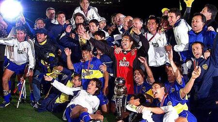 Boca campeón Intercontinental en 2000.
