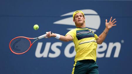 Diego Schwartzman, tenis. Foto: Télam