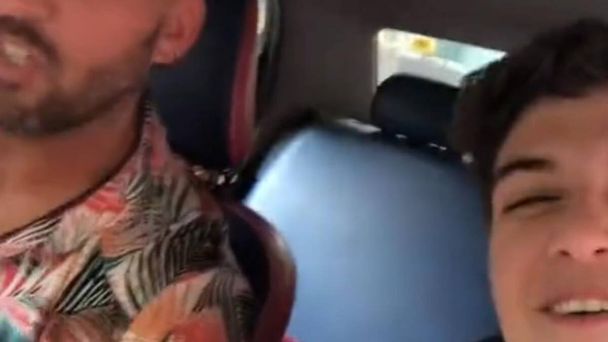 Mora y Juan de Gran Hermano. Foto: captura.