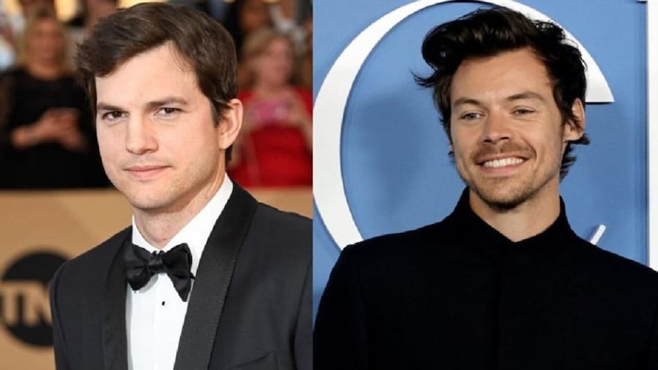 Ashton Kutcher y Harry Styles, NA
