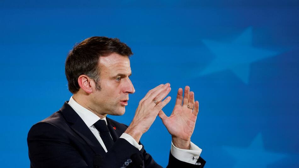 Emmanuel Macron, presidente de Francia. Foto: Reuters.