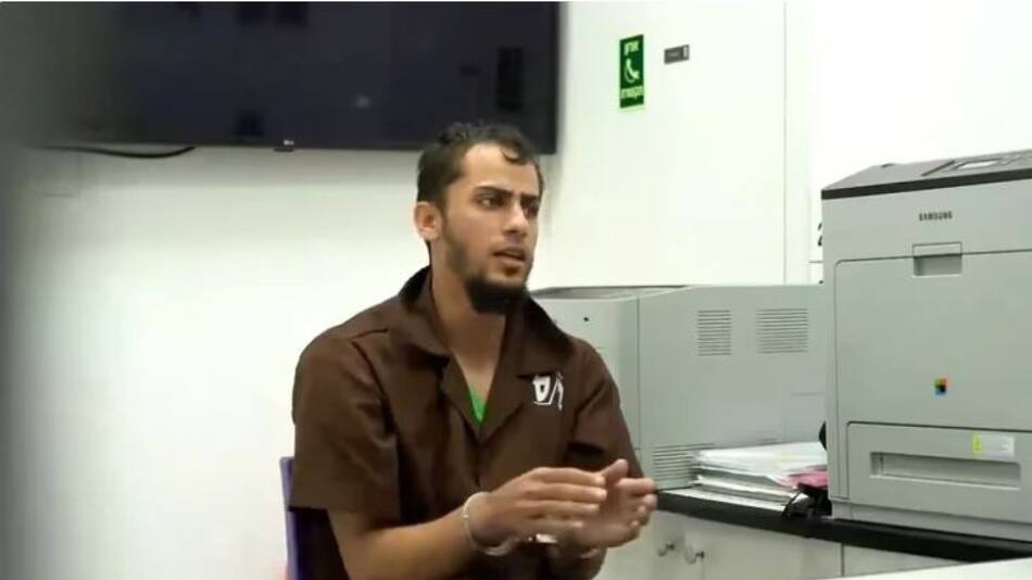 Terroristas de Hamas. Foto: captura