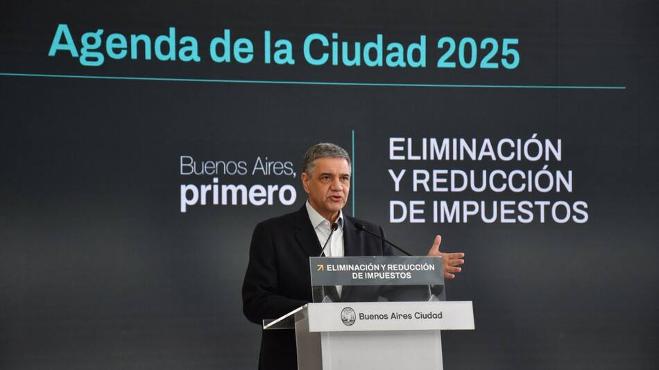 Jorge Macri anunció una serie de medidas en el contexto de la agenda de la Ciudad de Buenos Aires para el 2025. Foto: X/@jorgemacri.