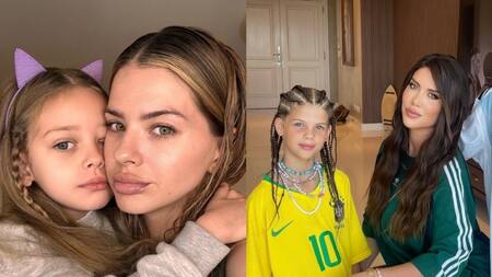 China Suarez y Wanda Nara. Foto Instagram.