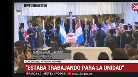 Claudia Rucci - comunicación con Canal 26