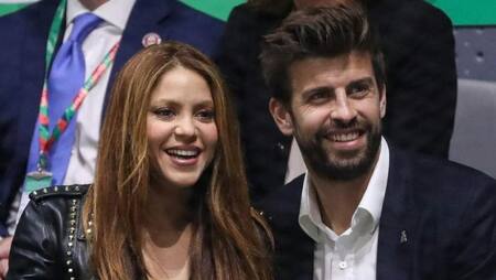 Gerard Piqué y Shakira. Foto: NA.