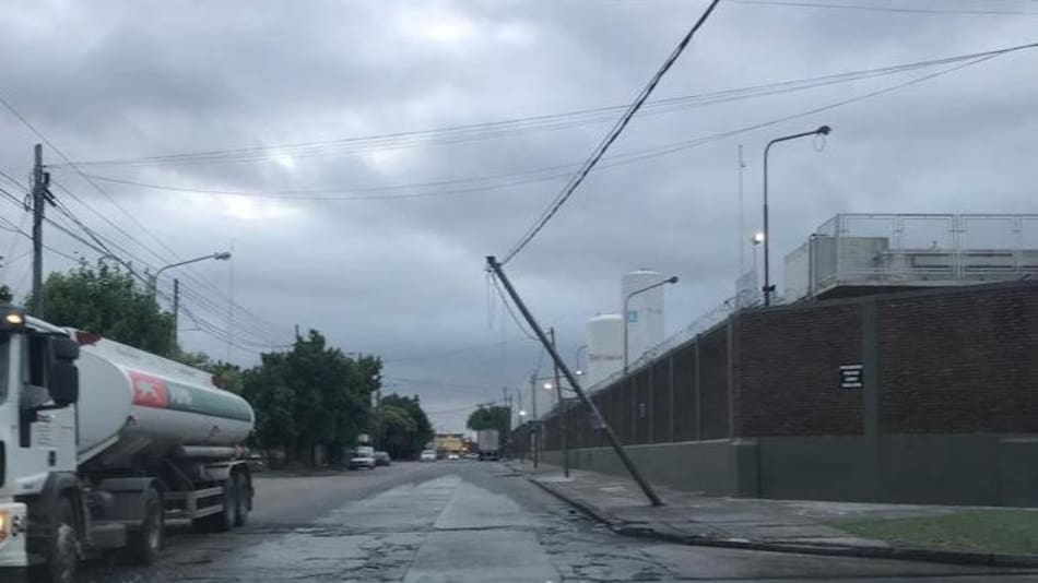 Falta de mantenimiento de Edenor en San Justo