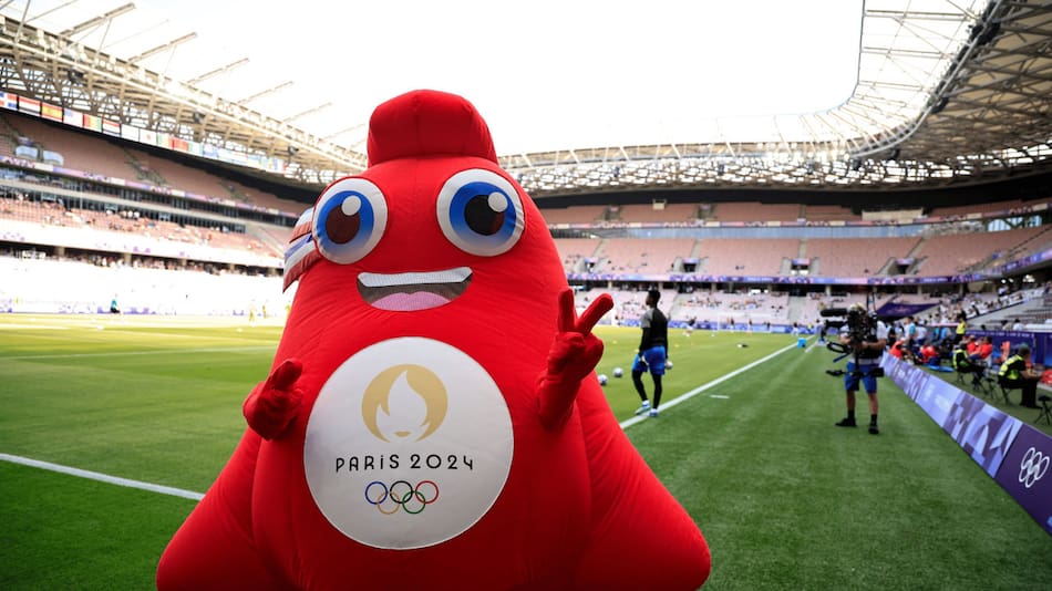 La mascota de los Juegos Olímpicos. Foto: redes sociales.
