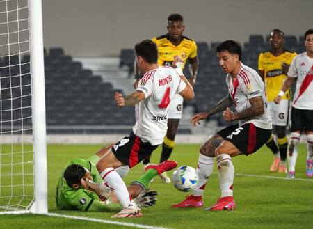 Gonzalo Montiel; River Plate. Foto: NA (Mariano Sánchez)