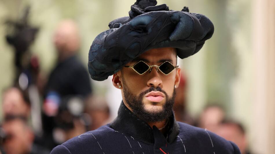 Bad Bunny Met Gala. Foto: Reuters.