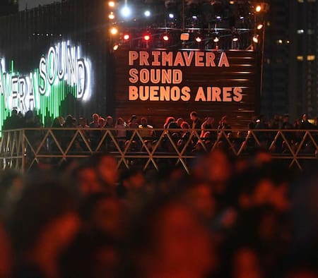 Primavera Sound Music. Foto: Télam