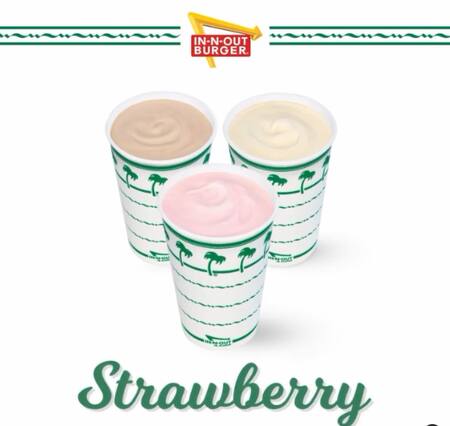 Los batidos, uno de los productos afectados por los cambios de ingredientes. Foto: Instagram In-N-Out.