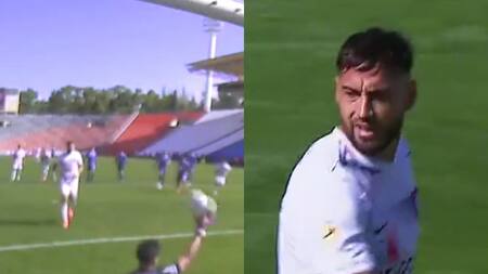 Fydriszewski erró un penal para San Lorenzo. Foto: redes sociales