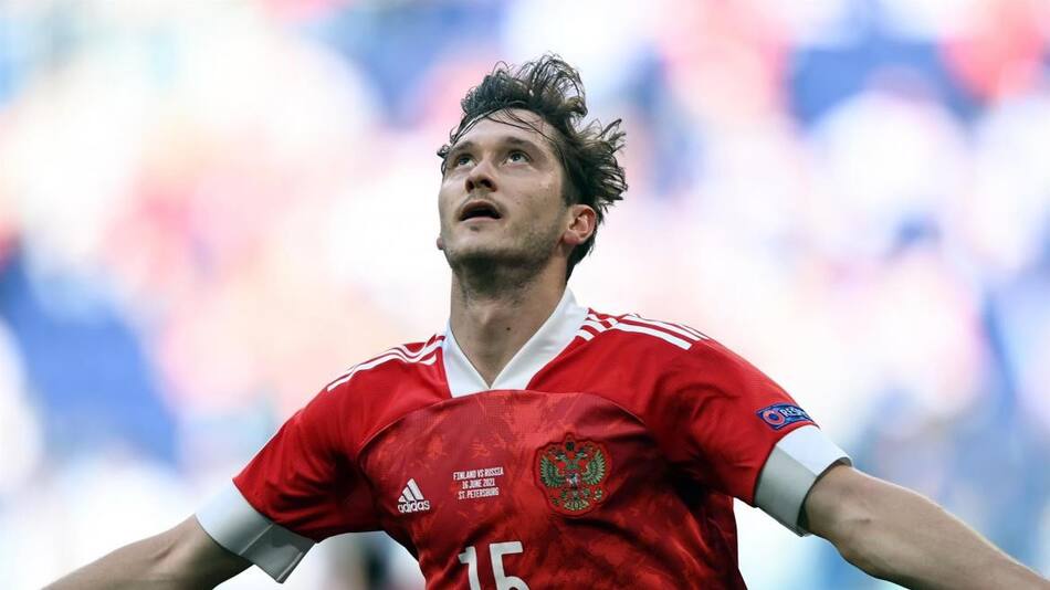 Festejo de Rusia ante Finlandia por la Eurocopa, AGENCIA EFE