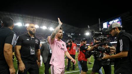 Lionel Messi en Inter Miami. Foto: NA.