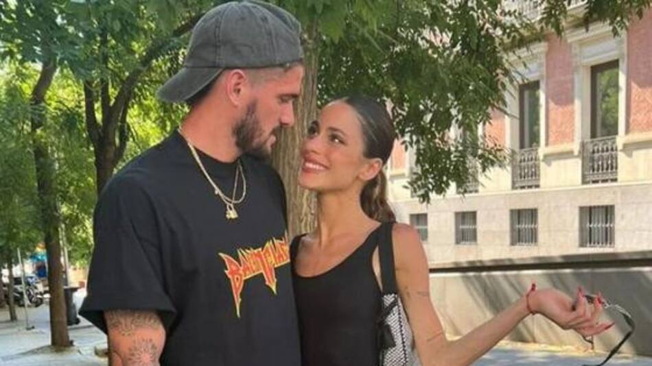 Tini y De Paul. Foto: Instagram/tinirodrispain