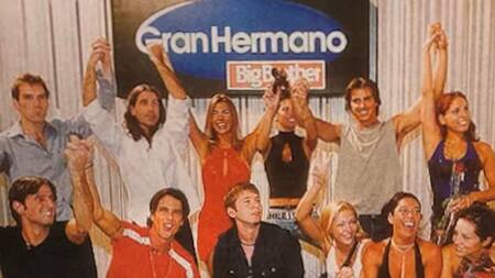 Verónica Zanzul junto a sus compañeros de Gran Hermano. Foto: captura Telefe.