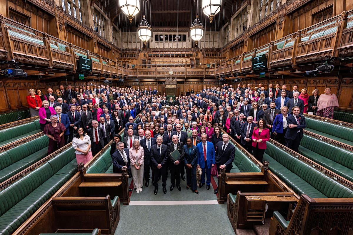 Lindsay Hoyle, líder de la Cámara de los Comunes.